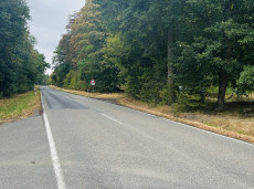 Verkehrsbehinderungen auf der L 327 wegen Gasleitungsarbeiten