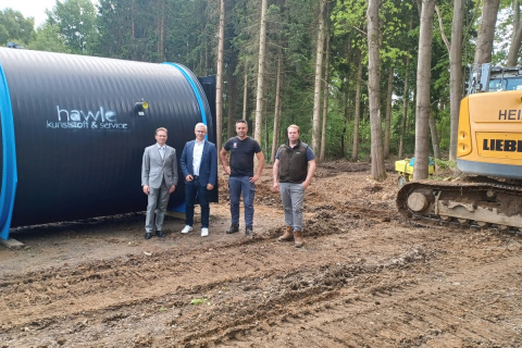 Neue Infrastruktur sichert Wasserversorgung in Niederelbert