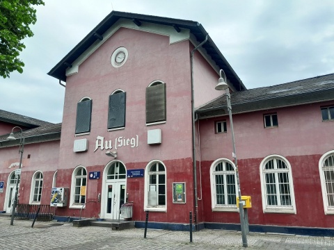 "Zwischennutzung" im Bahnhof Au/Sieg: Geplante Erffnung verzgert sich