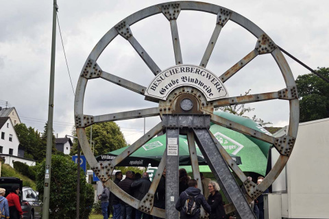 40 Jahre Besucherbergwerk Grube Bindweide: F�rderverein und G�ste feierten
