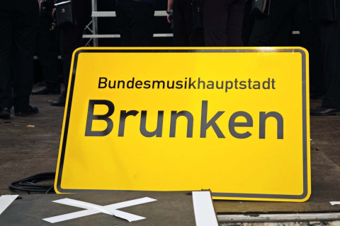 Kleiner Ort ganz gro�: Brunken wurde zur Bundesmusikhauptstadt