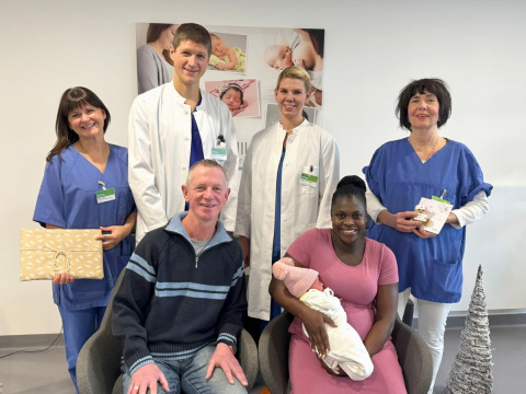 Eliana: Das Neujahrsbaby im Diakonie Klinikum Jung-Stilling