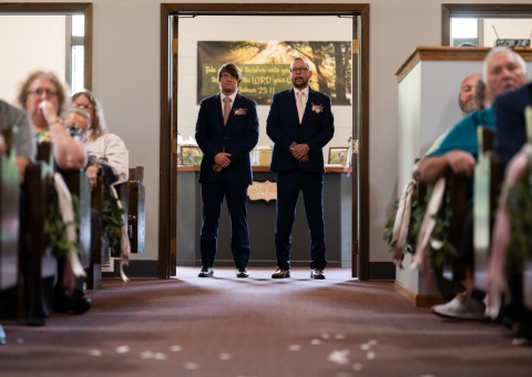 Trauzeuge in den USA: Lebensretter Jan aus Engers fhrte Ben zum Altar