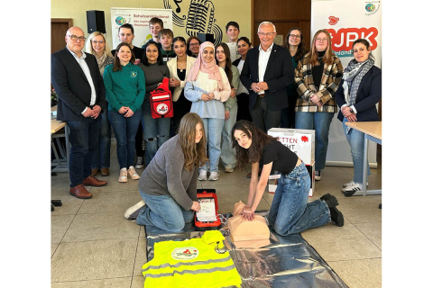 Schulsanitätsdienst in Neuwied: Ein Vorbild für Mitmenschlichkeit