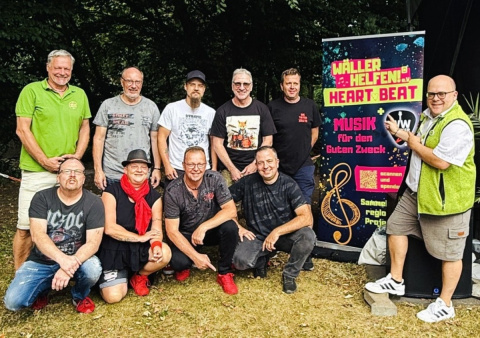 W�ller Helfen und Westerwald RockerZ starten Partnerschaft f�r den guten Zweck