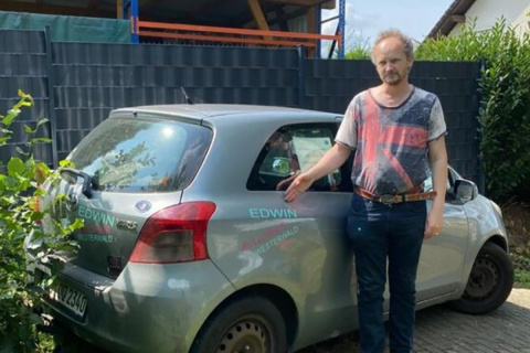 Spendenaktion fr Mllsammler Edwin Hess: Ein neuer Pkw fr den Umwelthelden