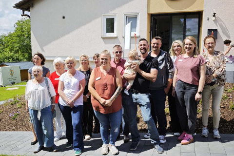 Traum wurde wahr: Freunde der Kinderkrebshilfe Gieleroth/Unnauer Paten bezogen ihr Haus