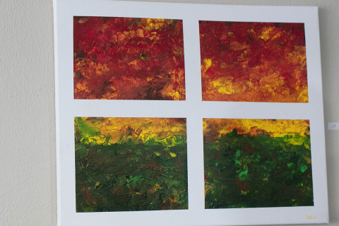 Mit Farben gegen Barrieren: Die inspirierende Kunst von Kim Keller