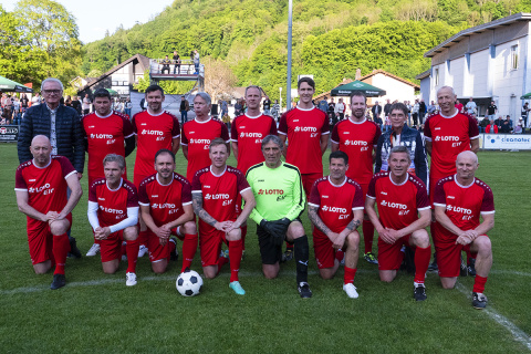 Wie die Lotto-Elf in Waldbreitbach Spendenrekord aufstellte