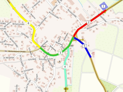 B8 und B413 in H�chstenbach werden ab 2027 umfassend erneuert