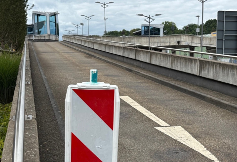 Parkdeck am Bahnhof Wissen wird voll gesperrt - wenn die Zge wieder rollen