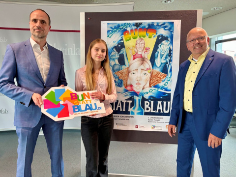 Doppelerfolg f�r Kreis Neuwied: Jugendliche gewinnen bei "bunt statt blau"