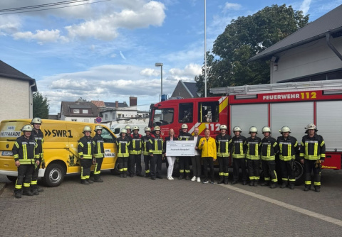 Freiwillige Feuerwehr Rengsdorf gewinnt SWR1-Feuerwehrduell