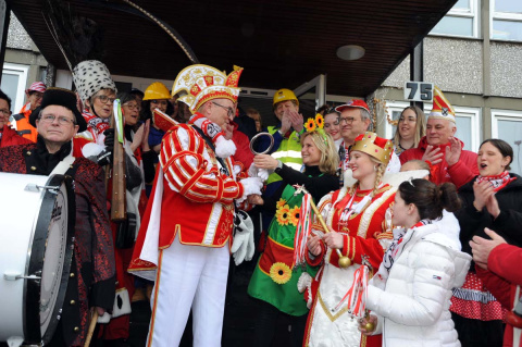 Rathausst�rmung in Wissen: Die hei�e Phase im Stra�enkarneval beginnt