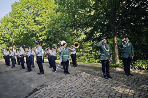 Traditionelles Sch�tzenfest: Der Sch�tzenverein Leuzbach-Bergenhausen feiert 