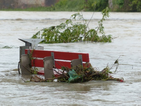 DLRG Wasserrettungszug Westerwald-Taunus im Einsatz im Hochwassergebiet Saarland