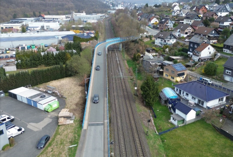 Baustelle in Mudersbach: Nach Fertigstellung der B 62 folgen Br�ckensanierungen