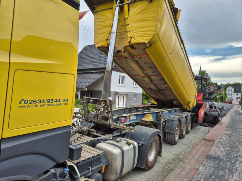Altenkirchener Stadtstra�en �Auf dem Steinchen�: Sanierung in finaler Phase