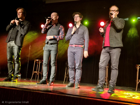 Kultursalon Altenkirchen: Rock4 und die A-cappella-Versionen von Queen-Songs