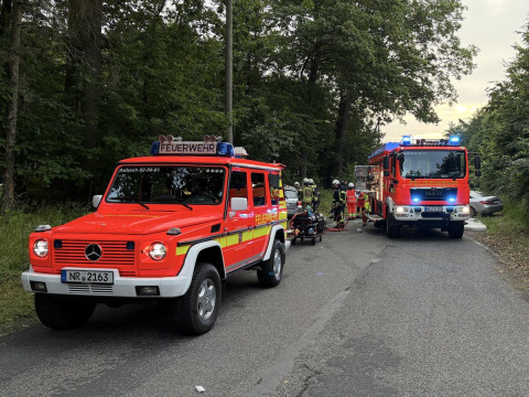 AKTUALISIERT Schwerer Verkehrsunfall f�hrt zu Vollsperrung der L251