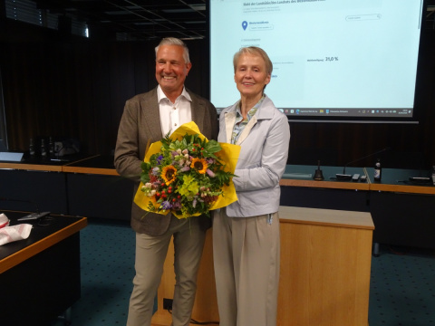 Klaus L�tkefedder (CDU) ist neuer Landrat im Westerwaldkreis