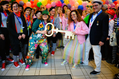 Rathausst�rmung der M�hnen in Wirges - Widerstand war zwecklos