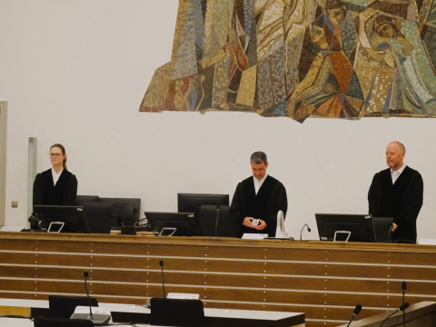 Mord an der zw�lfj�hrigen Luise heute beim Landgericht Koblenz zivilrechtlich beurteilt