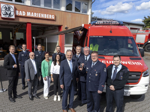 Neuer Einsatzleitwagen fr die Freiwillige Feuerwehr Bad Marienberg