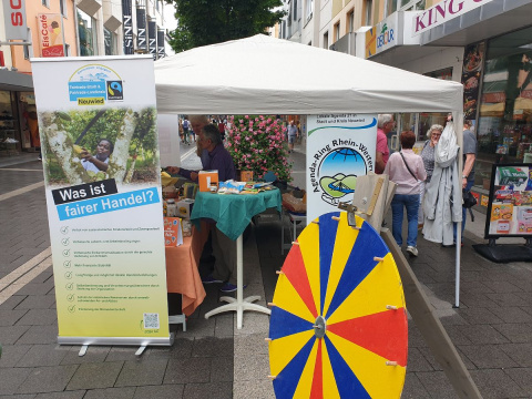 Fairtrade-Aktion in Neuwied: Infostand stärkt Bewusstsein für fairen Handel