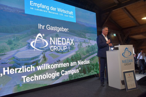 Wirtschaftsempfang mit einem besonderen Ehrengast