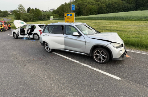 Schwerer Verkehrsunfall bei Nentershausen f�hrt zu Vollsperrung