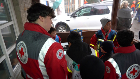 Jugendorganisationen proben den Ernstfall in Quirnbach