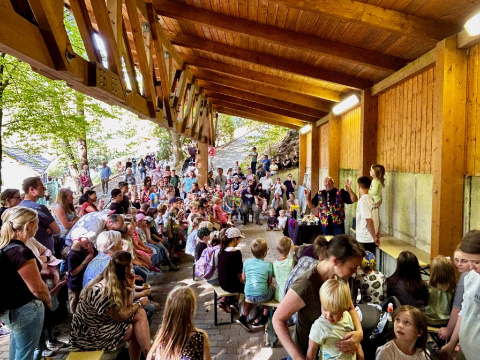 berraschender Besucheransturm beim Tierparkfest