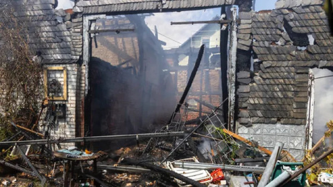 Spendenaufruf: Hausbrand in Unnau - 80-Jährige verliert alles