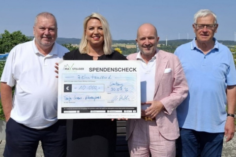 Max Stillger Stiftung unterst�tzt die Stiftung St. Vincenz-Hospital mit 10.000 Euro
