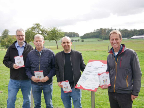 Einweihung des einzigartigen "Pfads der Kinderrechte" im Westerwald