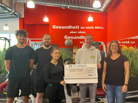 Spenden-Challenge bringt 1.590 Euro f�r neues Streetwork-Mobil in Wissen