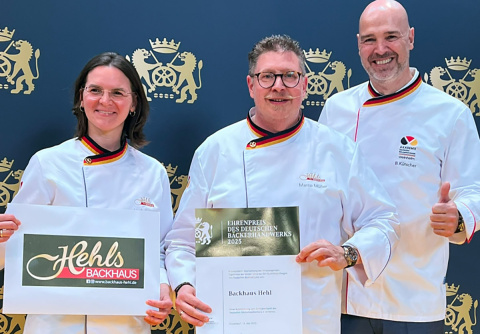 Hehls Backhaus erhält Ehrenpreis 2025 – Auszeichnung für Bäckerei aus dem Westerwald