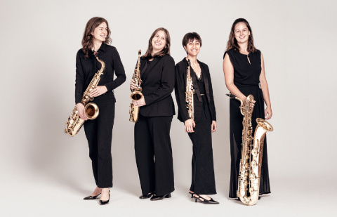 Elan Saxophonquartett er�ffnet kabelKLASSIK-Saison 2026/27