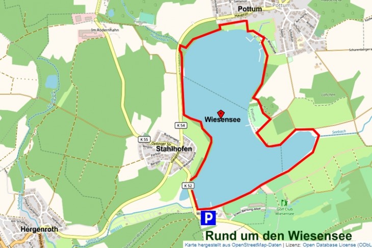 Rund um den Wiesensee