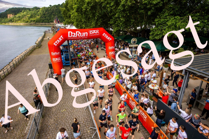 Zu hei� zum Laufen: B2Run Koblenz 2026 wegen Hitze abgesagt