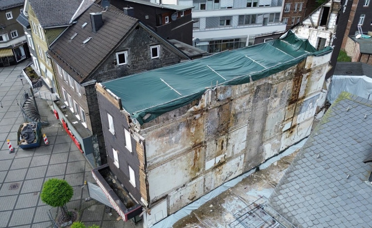 Betzdorfer Fußgängerzone: Brandruine muss doch abgerissen werden