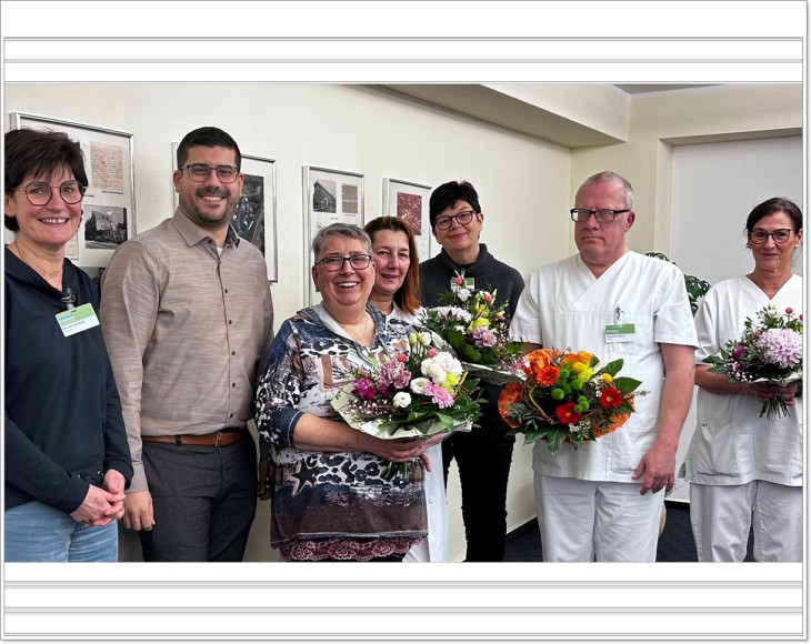 Mitarbeiter-Ehrung im Diakonie Klinikum Kirchen