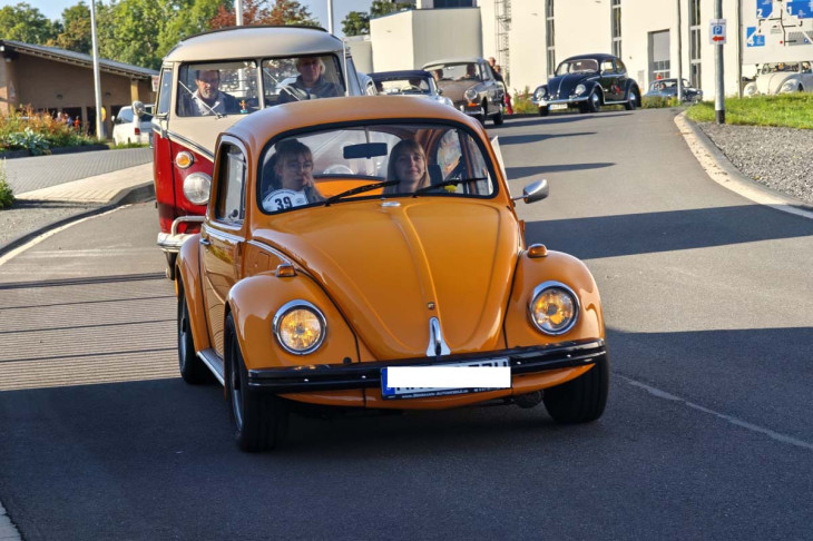 Zahlreiche Modelle aus dem Hause VW waren zu bestaunen