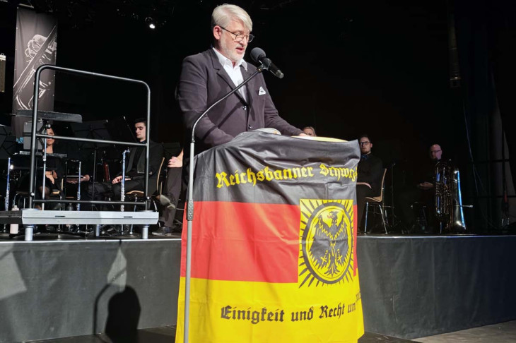 Landessprecher des Reichsbanners Frank Hachemer