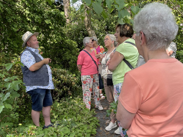 Landfrauen waren auf Gartentour im Bergischen Land