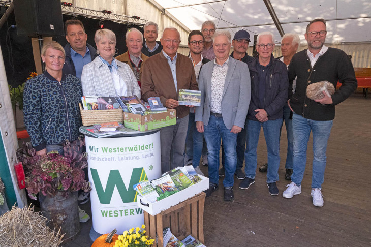 Wir Westerw�lder ist mit einem eigenen Stand vertreten. 