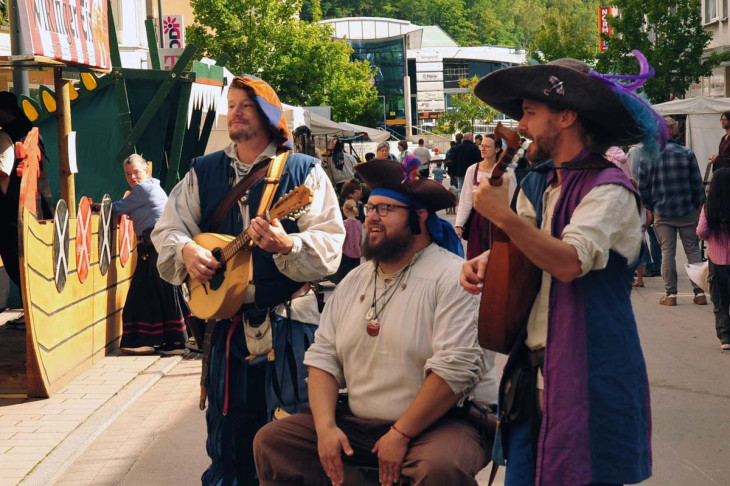 Musik geh�rt zum Markt