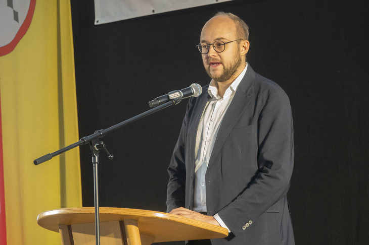 Pierre Fischer, B�rgermeister der VG Rengsdorf-Waldbreitbach, hatte die Schirmherrschaft. 