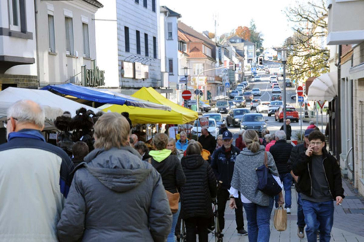 .. auch im unteren Teil war ein st�ndiges Kommen und Gehen